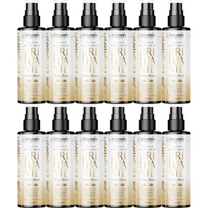 Imagem de Revenda 12 Spray Capilar Banho Brilhante Efeito Gloss Reduz o Frizz 200ml