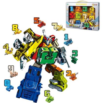 Imagem de Robô Educativo Números Infantil Criativo Envio Já