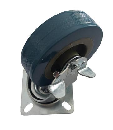 Imagem de Rodizio Giratório Móveis Roda Poliuretano Com Freio Glp 310