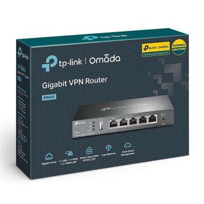 Imagem de Roteador Banda Larga TP-LINK TL-R605 Gigabit Multi-WAN VPN SafeStream