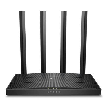Imagem de Roteador TP-Link Archer C6 V4, AC1300, MU-MIMO, Wireless Dual Band, 4x Antenas, Portas 4x Gigabit )