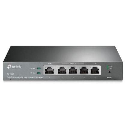 Imagem de Roteador TP-Link VPN SafeStream Multi-Wan, 5x Portas Gigabit - ER605