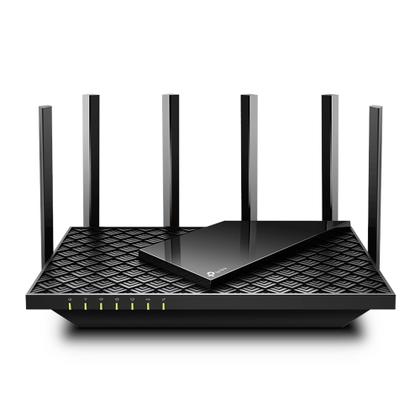 Imagem de Roteador Wireless Tp-Link AX73 AX5400 Dual Band Wi-Fi 6 4-LAN 1-WAN 2.4GHz 5GHz 5400Mbps - Preto