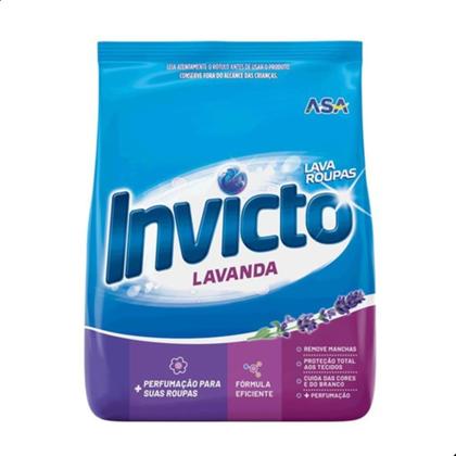 Imagem de Sabão em Pó Lava Roupas Lavanda 800G INVICTO