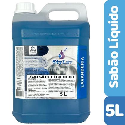 Imagem de Sabão Liquido Profissional  Lava Roupas Concentrado 5 Litros