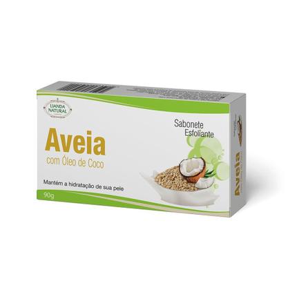 Imagem de Sabonete de Aveia com Óleo de Coco, 90g - Lianda Natural
