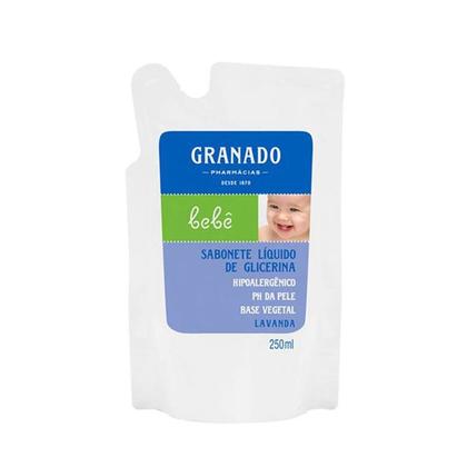 Imagem de Sabonete de Glicerina Granado Bebe Lavanda, Refil, Liquido, 1 Unidade Com 250Ml