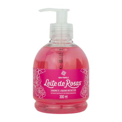 Imagem de Sabonete Liquido Leite de Rosas 300ML Tradicional