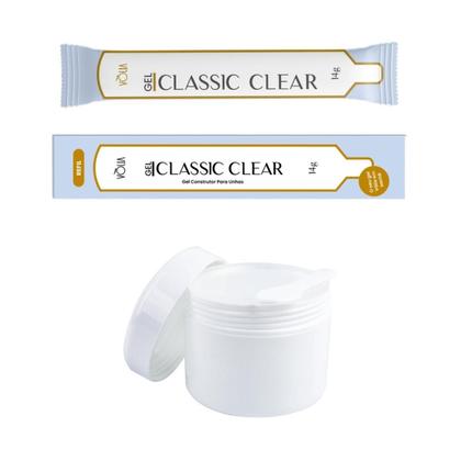 Imagem de Sachê Gel Construtor Classic Clear Vlia + Pote Reutilizável