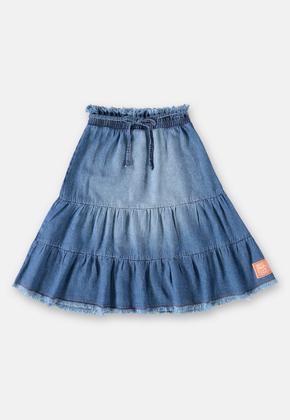 Imagem de Saia Midi em Jeans Infantil Up Baby