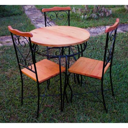 Imagem de Sala de jantar Redonda compacta 3 Lugares