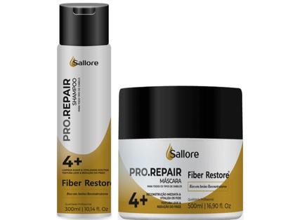 Imagem de Sallore Pro.Repair Fiber Restore Shampoo e Máscara