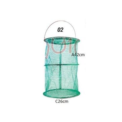 Imagem de Samburá viveiro de nylon com tampa