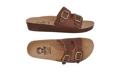 Imagem de Sandália Feminina Casual Ortopédica com Fivela Webe Flex