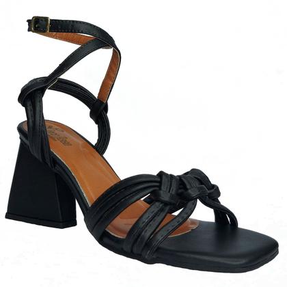 Imagem de Sandália Feminina Confort Salto Grosso Social Elegante