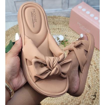 Imagem de Sandália Feminina Ultra Conforto Versátil Laço Moda Modare