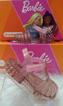 Imagem de Sandalia greedene kids da Barbie baby Duo Glitter 23185