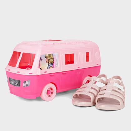 Imagem de Sandália Infantil Grendene Kids Barbie Road Trip Menina