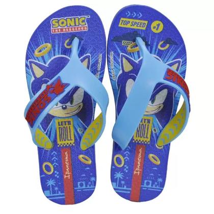 Imagem de Sandália Ipanema Grendene Sonic Game Infantil Menino - Tam. 23 ao 34 - Ref 26958