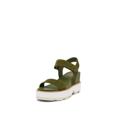 Imagem de Sandália Sorel Joanie IV Wedge Leather Utility Green Honey