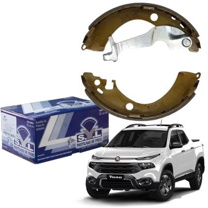 Imagem de Sapata de Freio Traseiro Fiat Toro 1.8 2.4 16V após 2016 SYL