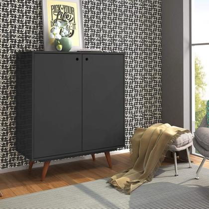 Imagem de Sapateira 2 Portas 8 Prateleiras Retrô 50