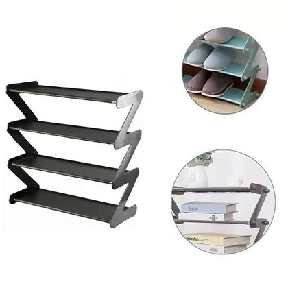 Imagem de Sapateira Organizador Pequena 8 Pares Multiuso Tênis Livros