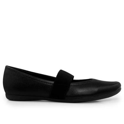 Imagem de Sapatilha elástico usaflex couro