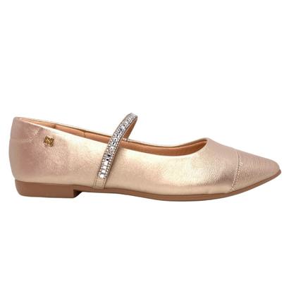 Imagem de Sapatilha Feminina Santinelli Dourada - 1266