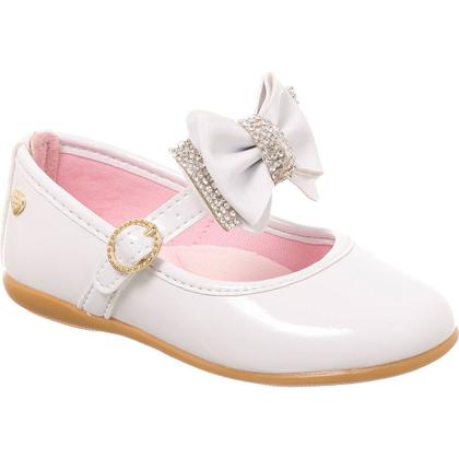 Imagem de Sapatilha Infantil Menina Laço Ponta Fivela