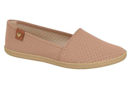 Imagem de Sapatilha moleca alpargata nobuck confortável microperfuros 