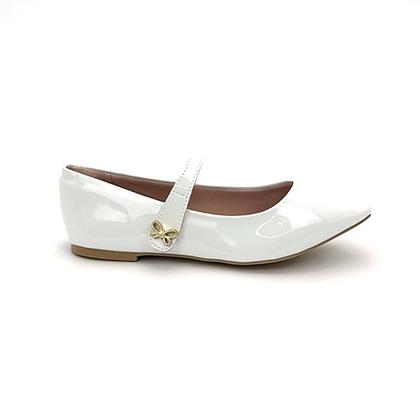 Imagem de Sapatilha Sua Sia 51807 Sapato Festa Bico Fino Social Infantil Menina