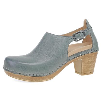 Imagem de Sapatos Dansko Sassy Stylish Upfront Closed Toe Femininos 8,5-9 Slate