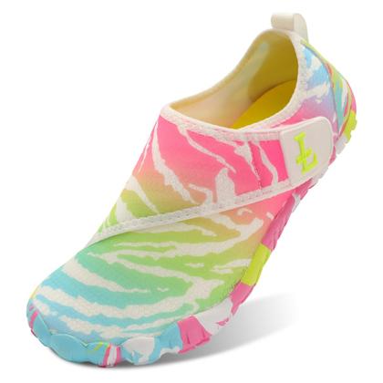 Imagem de Sapatos de caminhada aquática L-RUN para mulheres e homens, com os pés descalços, rosa EU38