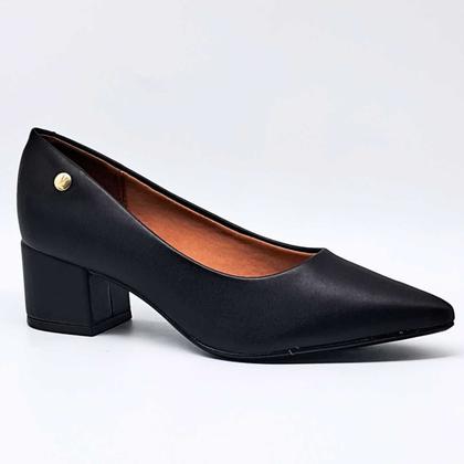 Imagem de Scarpin Feminino Vizzano Salto Grosso Baixo Estilo 1220.315
