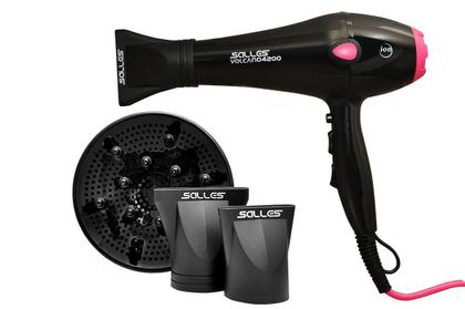 Imagem de Secador De Cabelo Profissional Volcano4200 / 2400W 220V-Rosa