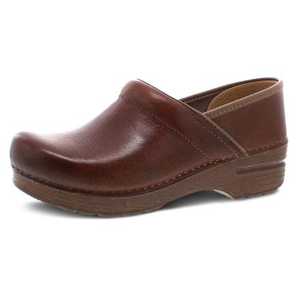 Imagem de Sela sem cadarço profissional Clogs Dansko Full Grain 7,5-8 M EUA