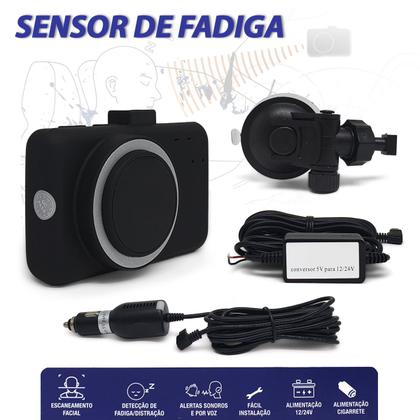 Imagem de Sensor de Fadiga Fiat Grand Siena Scanner Facial Aviso Alerta Sonoro Alarme
