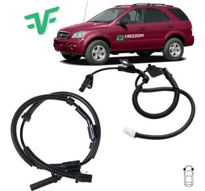 Imagem de Sensor de freio abs kia sorento 2.5d 3.8 v6 2006 á 2009 dianteiro direito/esquerdo kit c/2