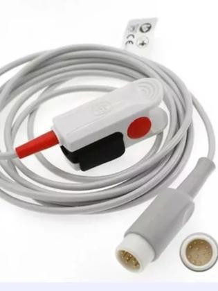 Imagem de Sensor de Oximetria Compatível Prolife Linha T - 12 Pinos