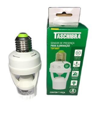 Imagem de Sensor de Presença Soquete Iluminação Taschibra TSP360T