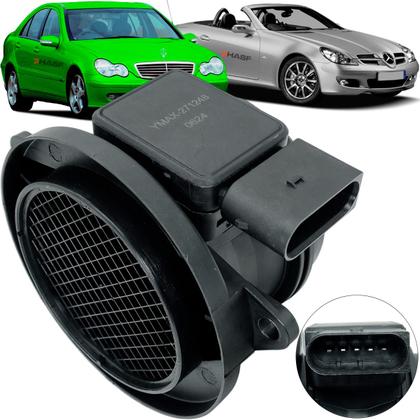 Imagem de Sensor Medidor Fluxo Ar Mf Mercedes C180 C200 C230 1.8 2002 2003 2004 2005 2006 2007