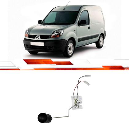 Imagem de Sensor Nivel Combustivel Kangoo 1.6 16V 2006 Em Diante Flex Conjunto Bomba 8200687969 Compativel Com Novas Bombas M