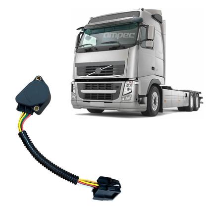 Imagem de Sensor Pedal Acelerador Compatível Volvo Fh Nh Modelo Antigo