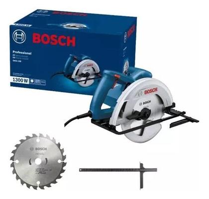 Imagem de Serra Circular Elétrica 1300w Gks130 Bosch Profissional Com Disco 220v