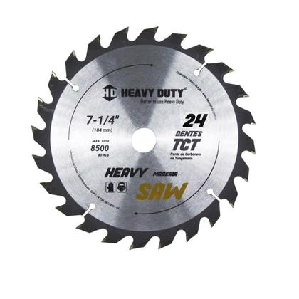Imagem de Serra Circular vídea para Madeira 7.1/4" X 24 Dentes - Heavy Duty, Tamanho: 7 - 1/4"