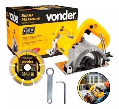 Imagem de Serra Mármore SMV1300 C/ Disco 127V Vonder