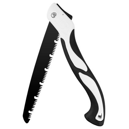 Imagem de Serra Serrote Dobrável Profissional Lâmina 250mm Aço Carbono Poda Galhos Madeira Bambu