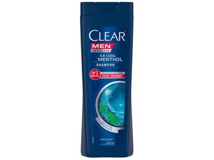 Imagem de Shampoo Anticaspa Clear Men Ice Cool Menthol 400ml