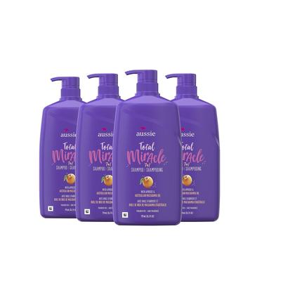 Imagem de Shampoo Aussie Total Miracle com óleo de damasco e macadâmia 770mL